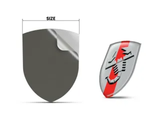 Fiat Abarth Car Silicone S Logo Pro Max Resilient Elegant Version